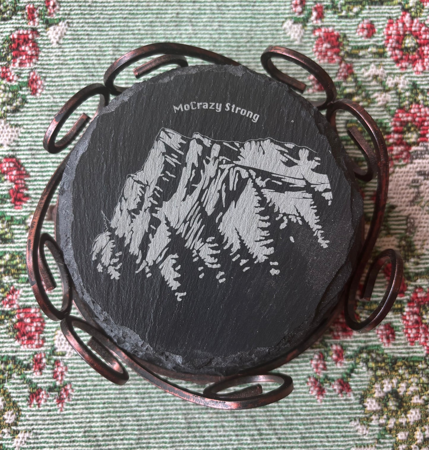 ☕ MoCrazy Strong Coffee Coaster ☕