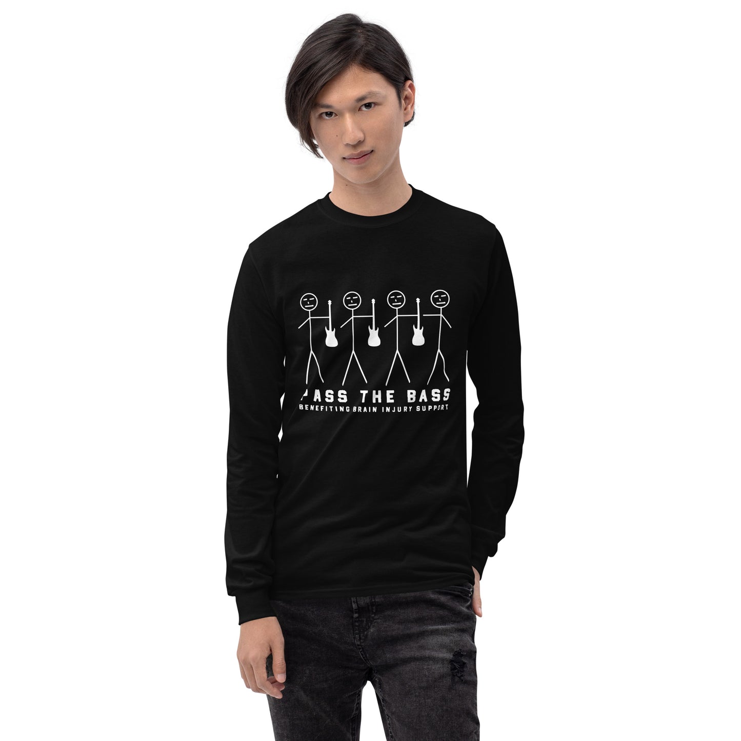 Pass The Bass - Adult Long Sleeve Shirt