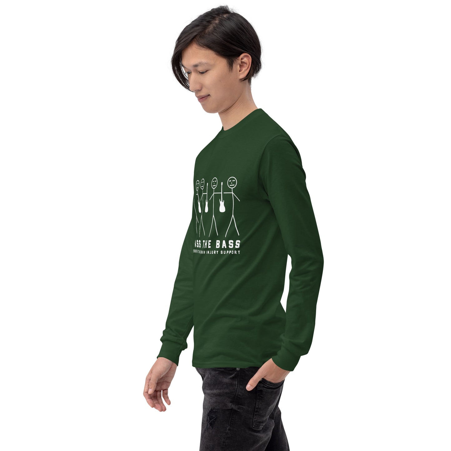 Pass The Bass - Adult Long Sleeve Shirt