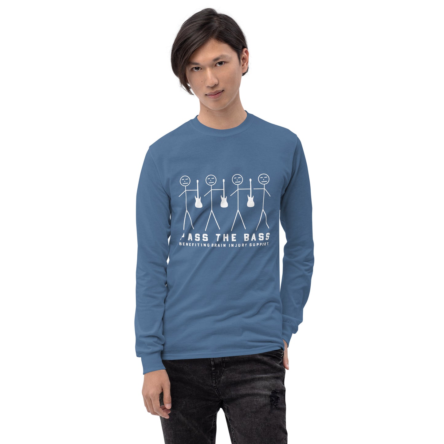 Pass The Bass - Adult Long Sleeve Shirt