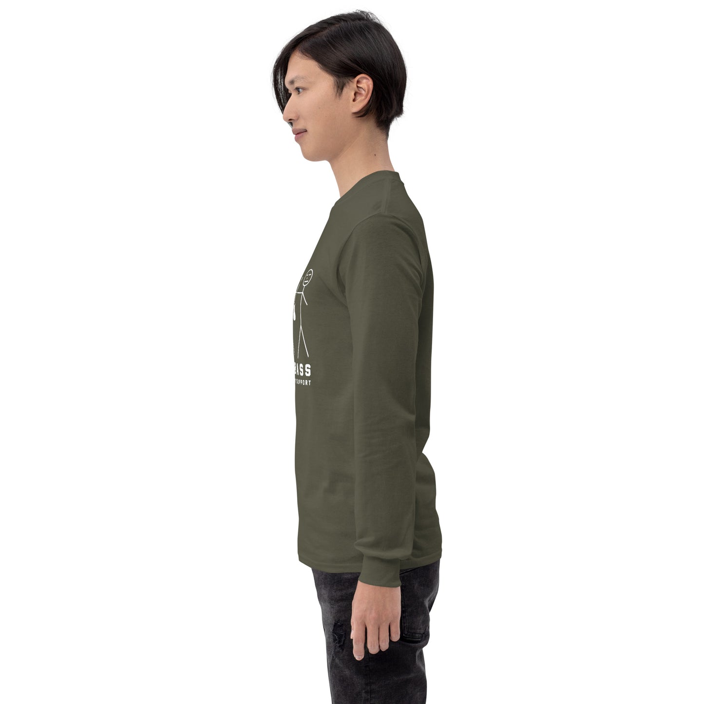 Pass The Bass - Adult Long Sleeve Shirt