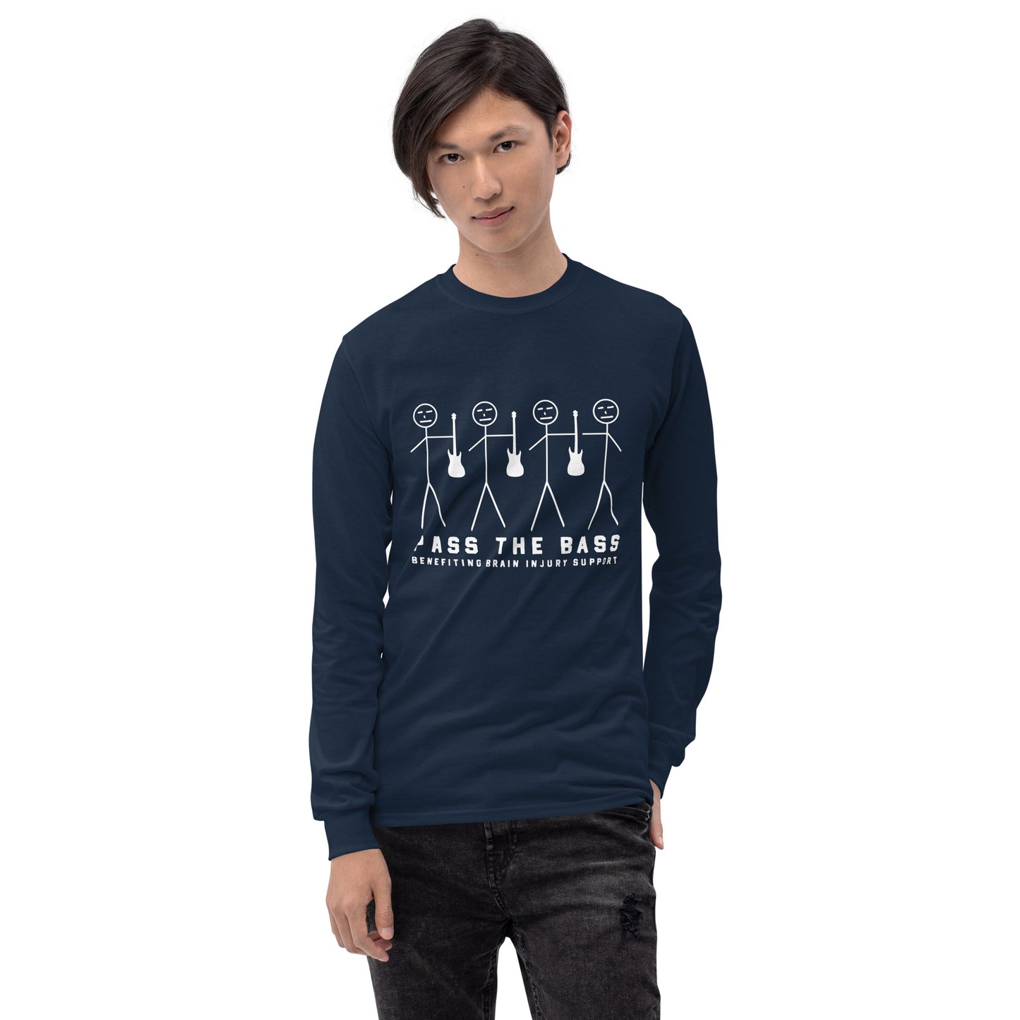 Pass The Bass - Adult Long Sleeve Shirt