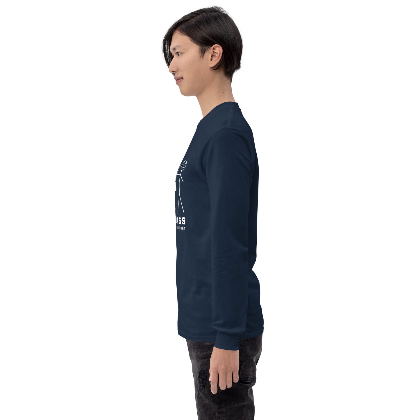 Pass The Bass - Adult Long Sleeve Shirt