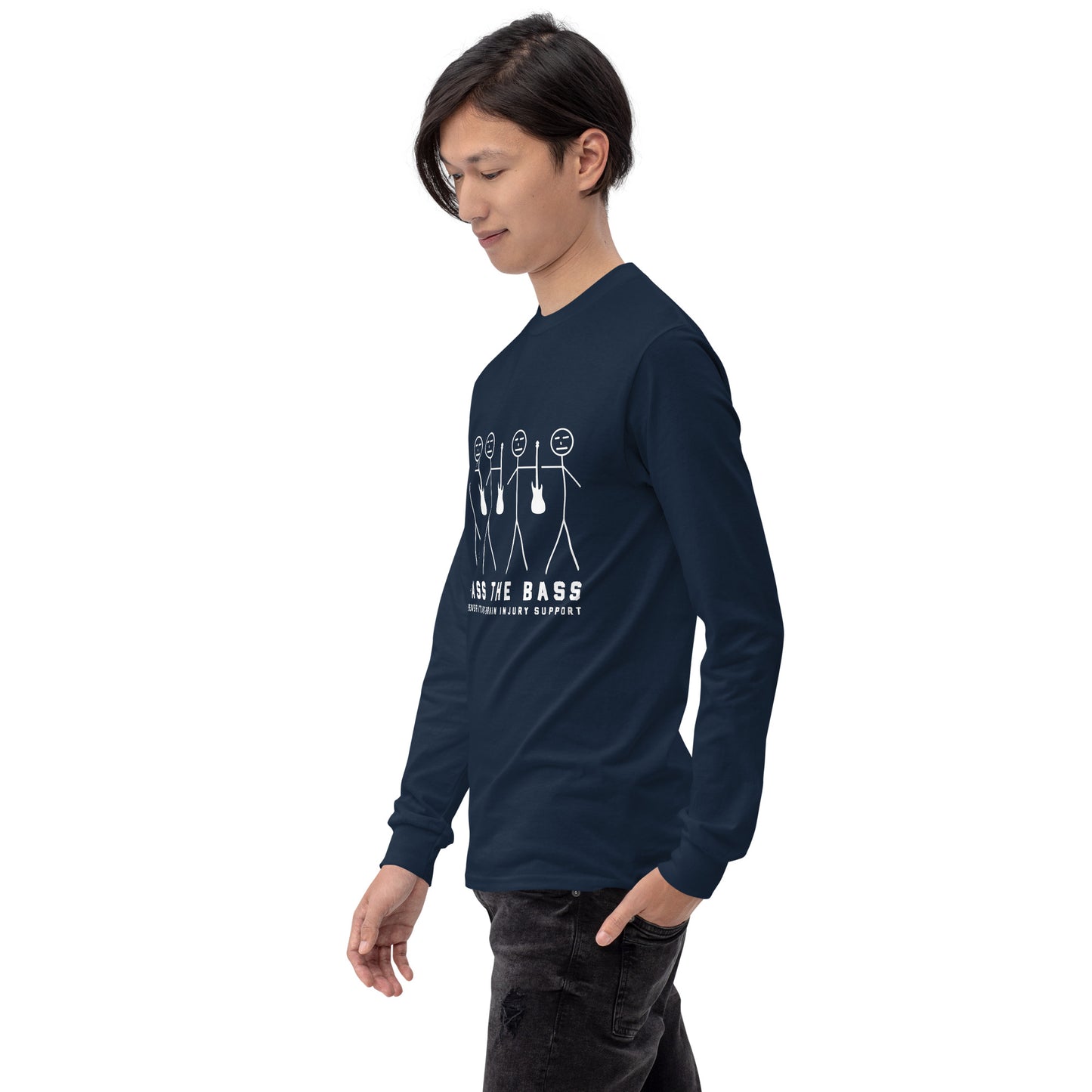 Pass The Bass - Adult Long Sleeve Shirt