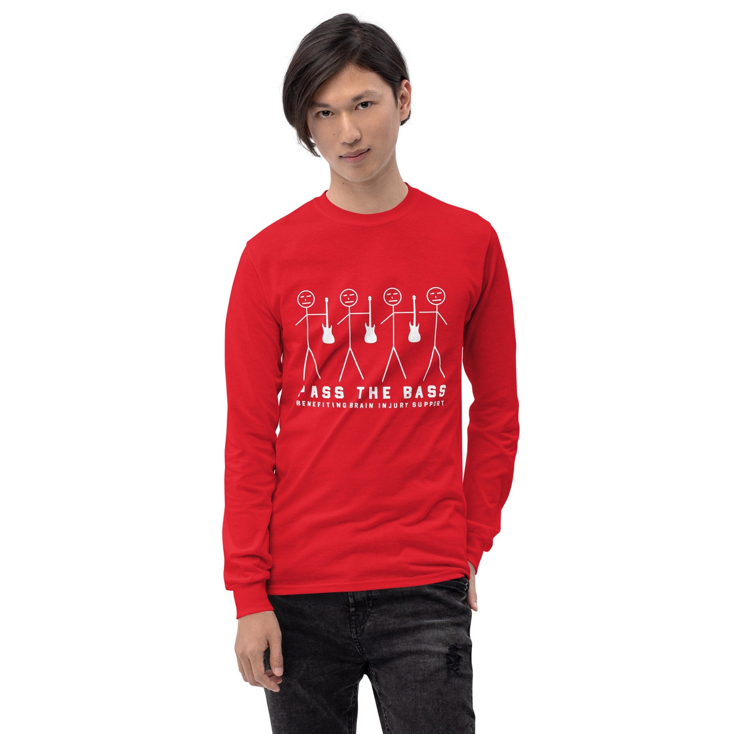 Pass The Bass - Adult Long Sleeve Shirt