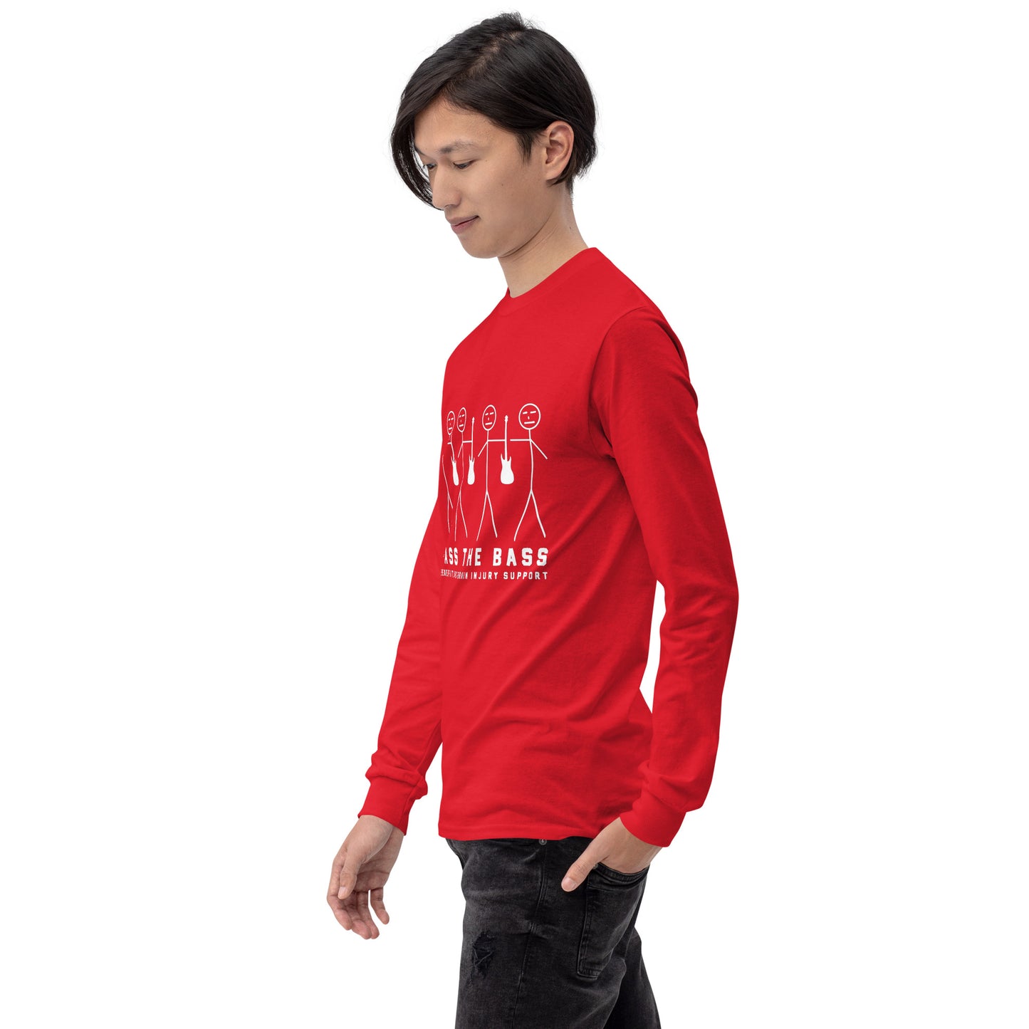 Pass The Bass - Adult Long Sleeve Shirt
