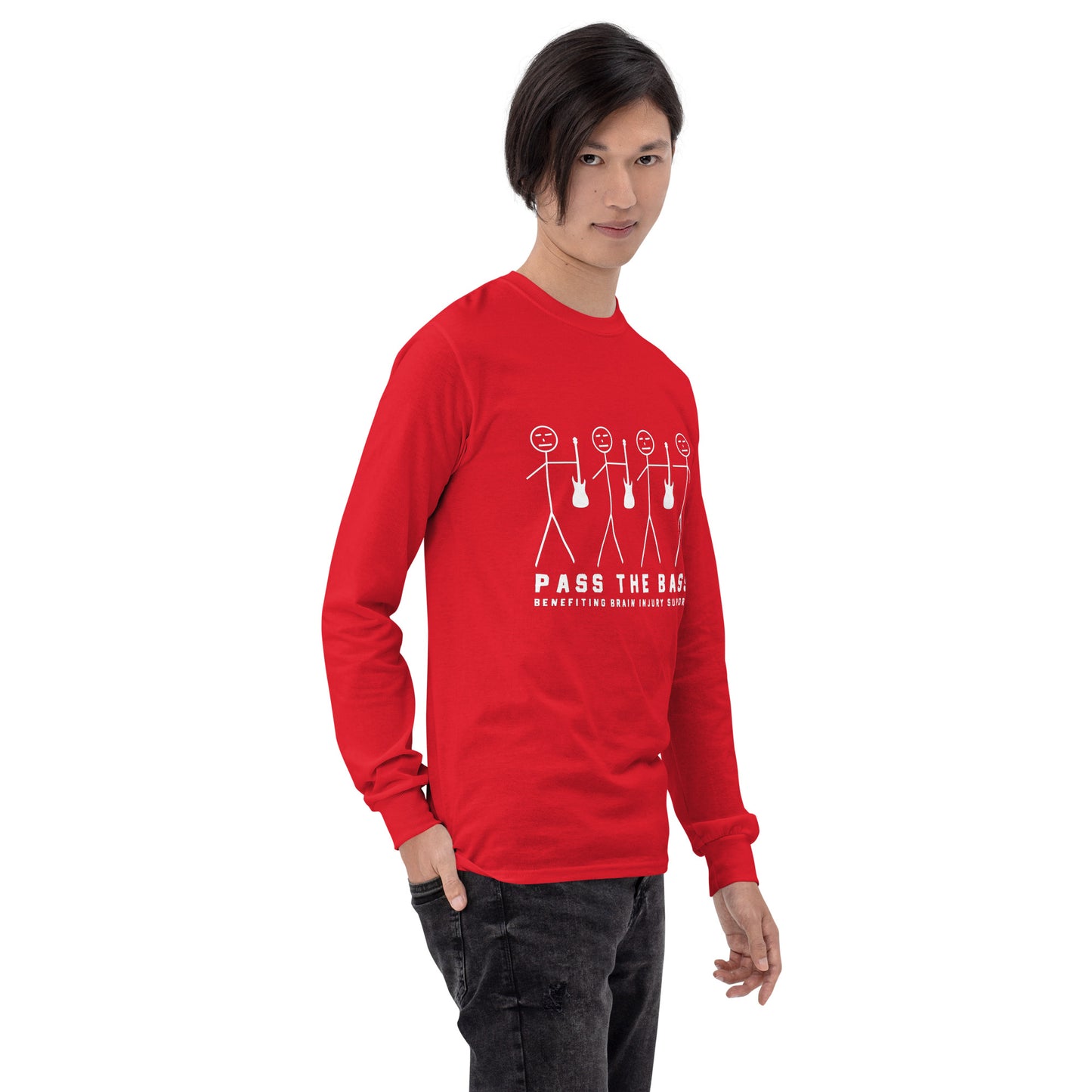 Pass The Bass - Adult Long Sleeve Shirt