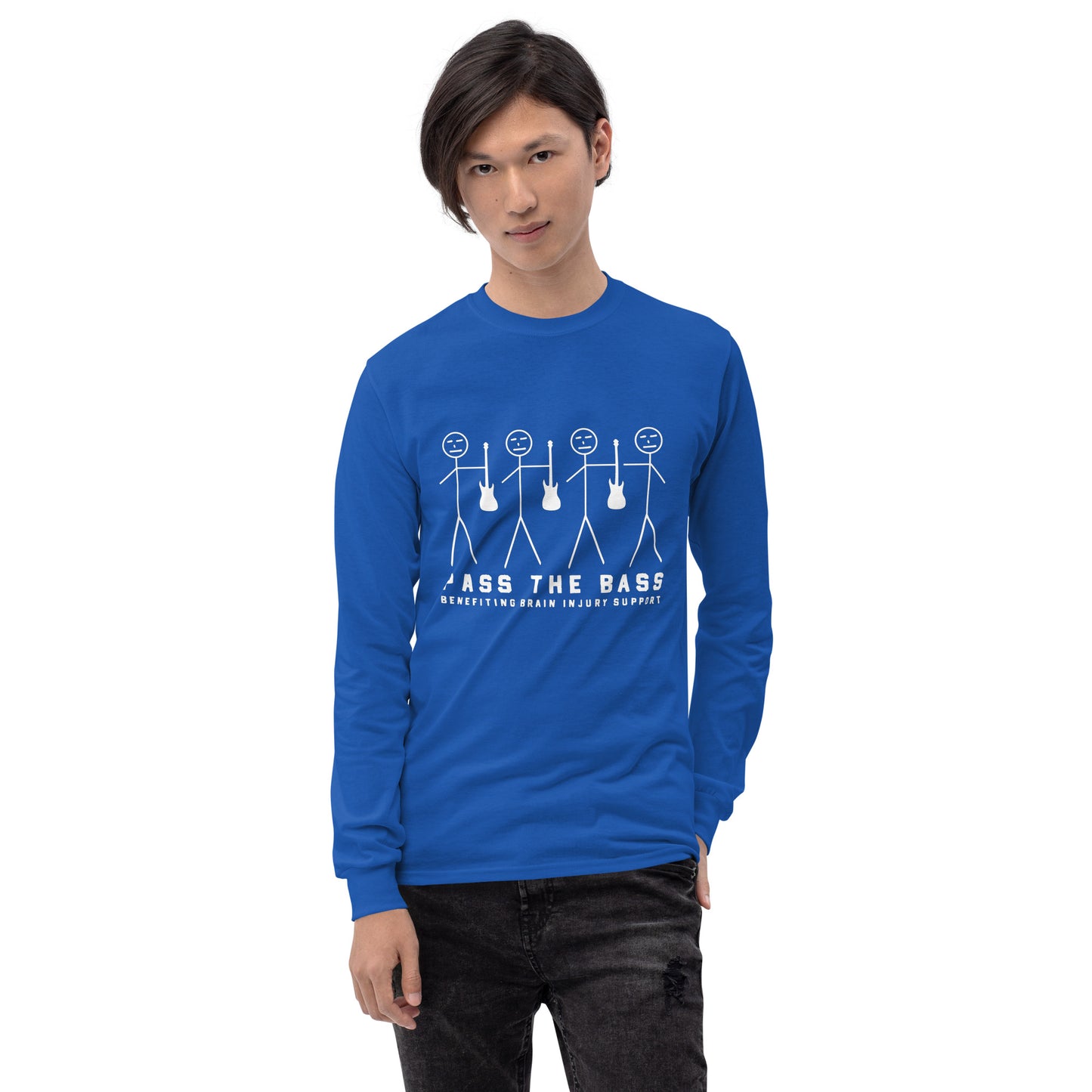 Pass The Bass - Adult Long Sleeve Shirt