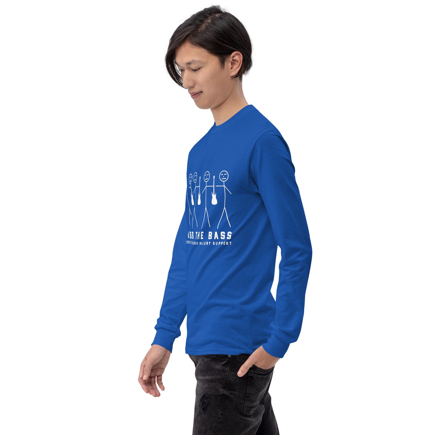 Pass The Bass - Adult Long Sleeve Shirt