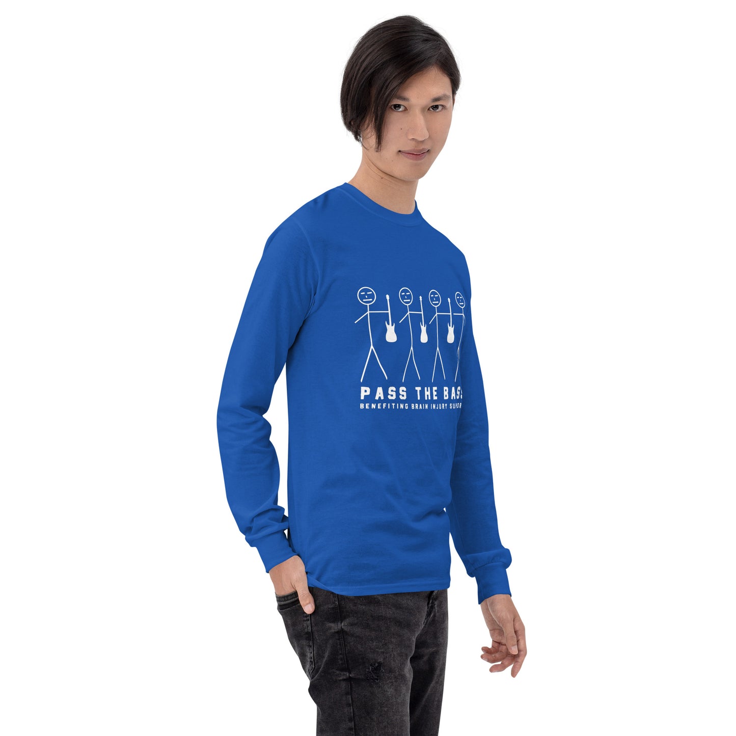 Pass The Bass - Adult Long Sleeve Shirt