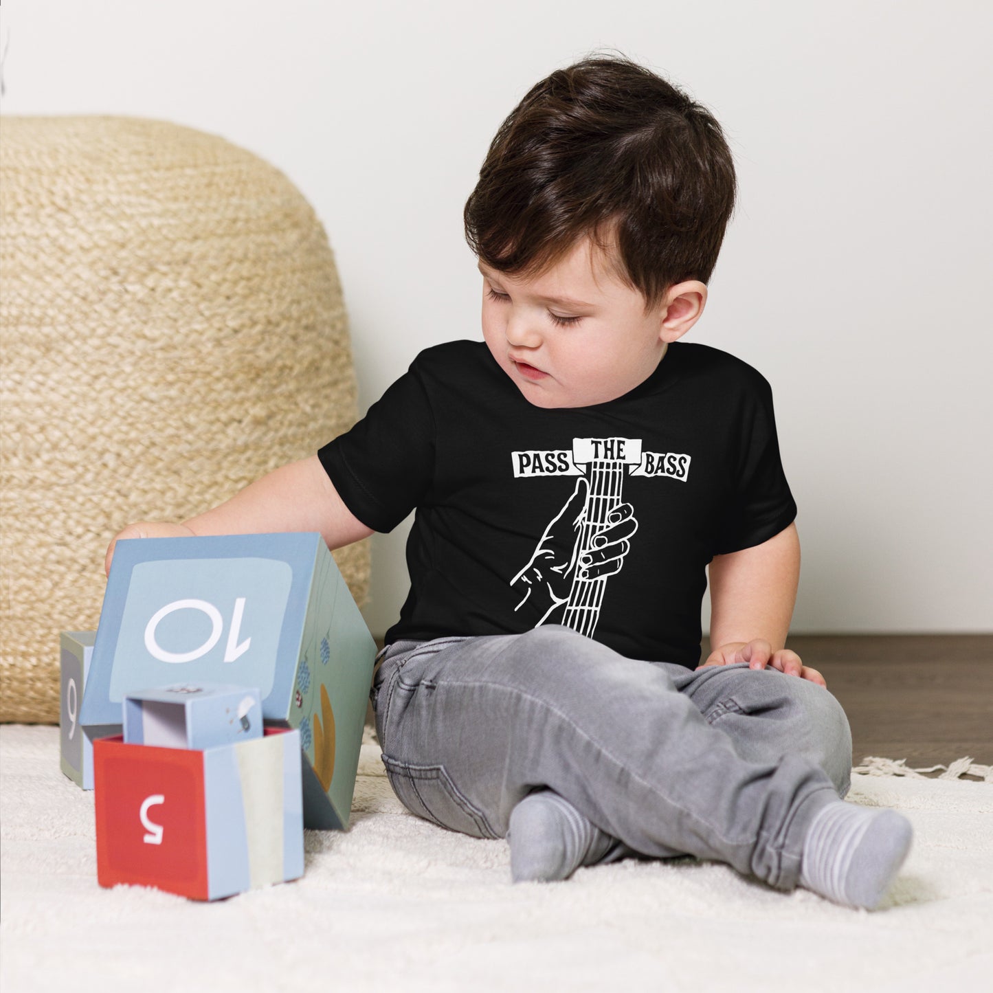 Pass The Bass - Toddler Short Sleeve T-Shirt
