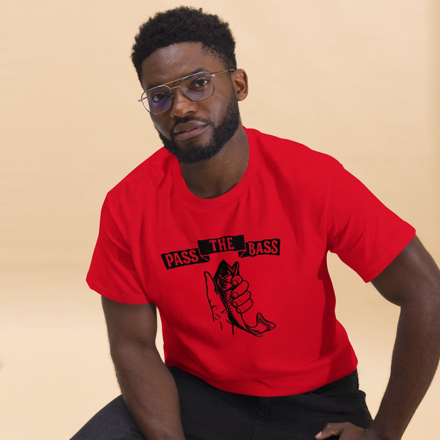 Pass the Bass - Adult Short Sleeve Light