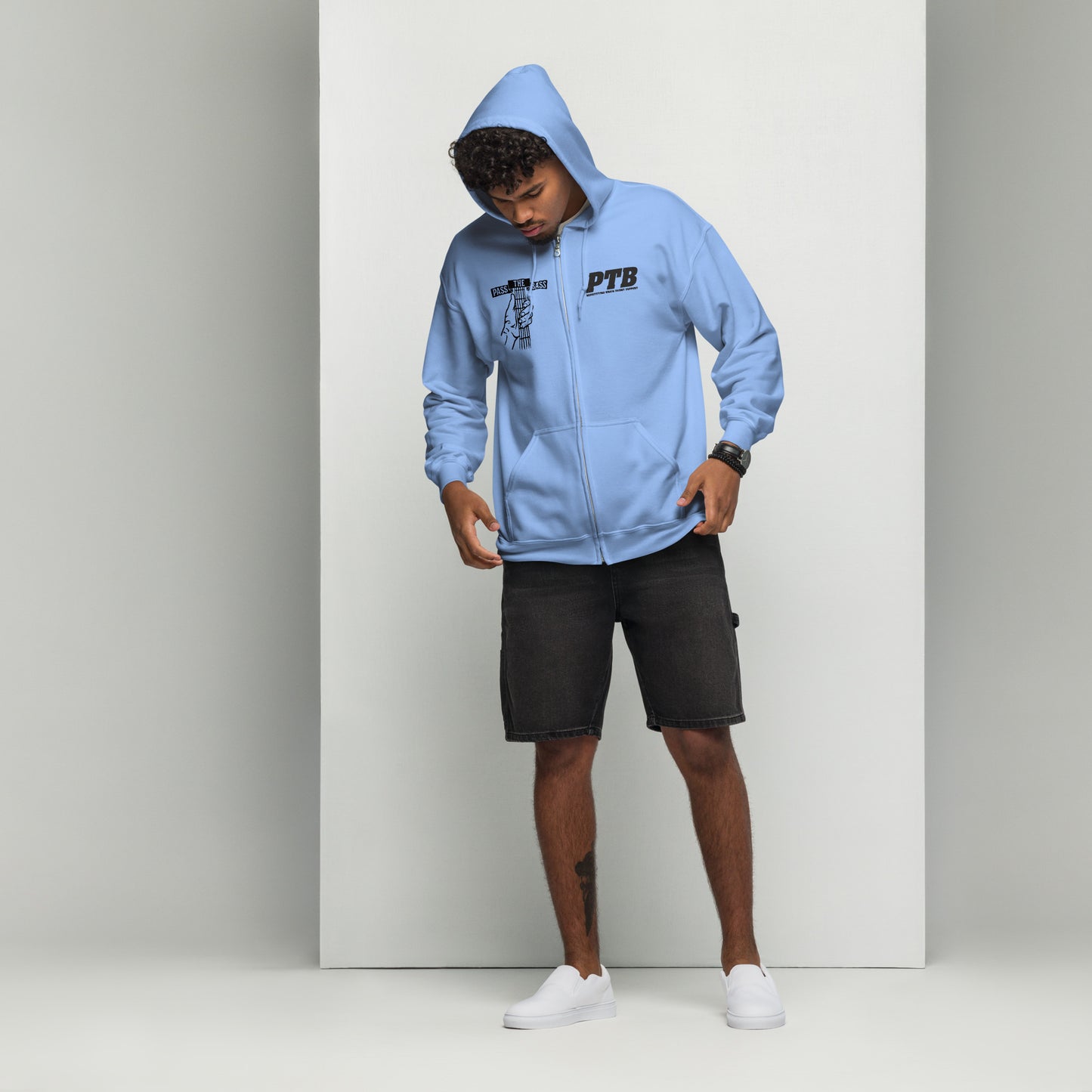 Pass The Bass - Adult Hoodie Light